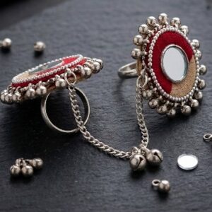 Fabric Mirror Work Ring