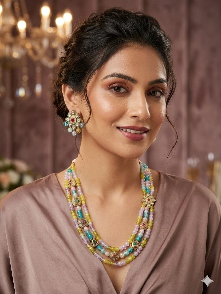 Pastel Layered Necklace